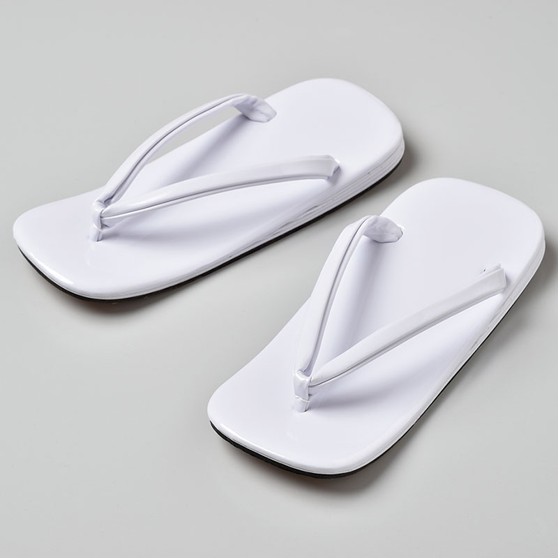 エナメル 雪駄 草履 草鞋 着物用 和装用 和装品 和装小物 メンズ 男性用 紳士 日本製 本革底 L LLサイズ [本皮底雪駄 エナメル 白 黒 (L-LL)] 敬老の日 父の日 ギフト プレゼント