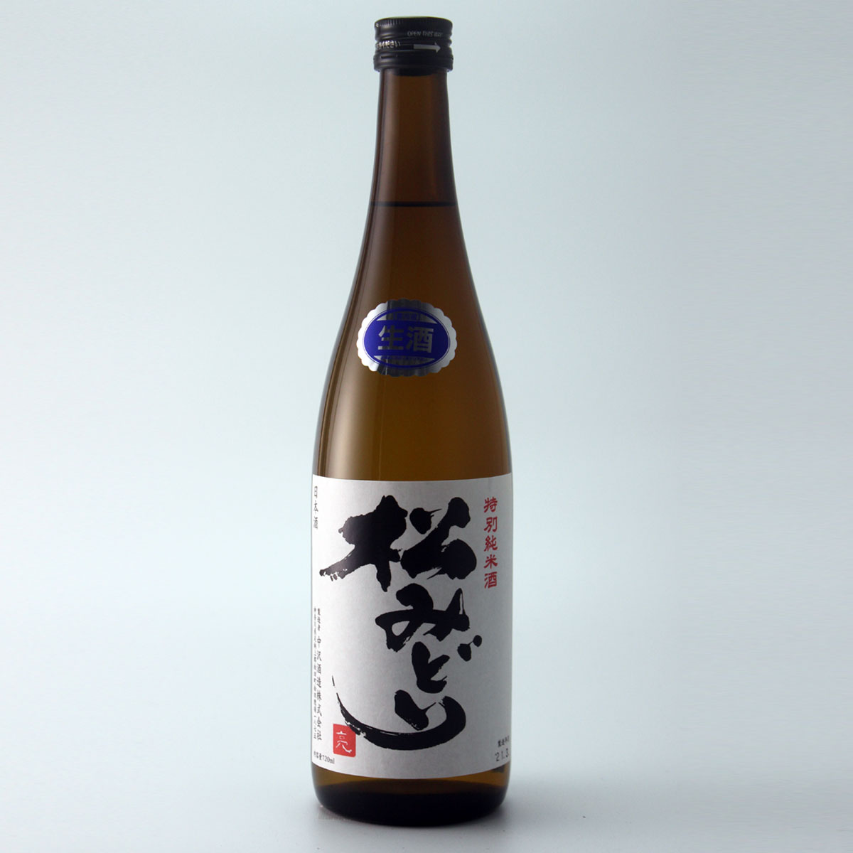 松みどり 特別純米生原酒 720ml [クール便]