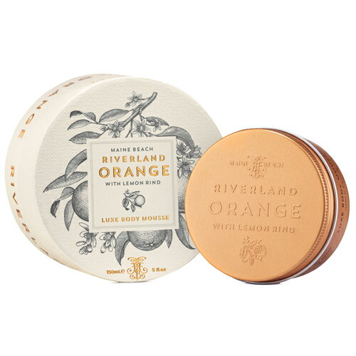 マインビーチ ボディクリーム MAINE BEACH マインビーチ Riverland Orange リバーランドオレンジ Luxe Body Mousse ボディムース オーガニック プレゼント ギフト