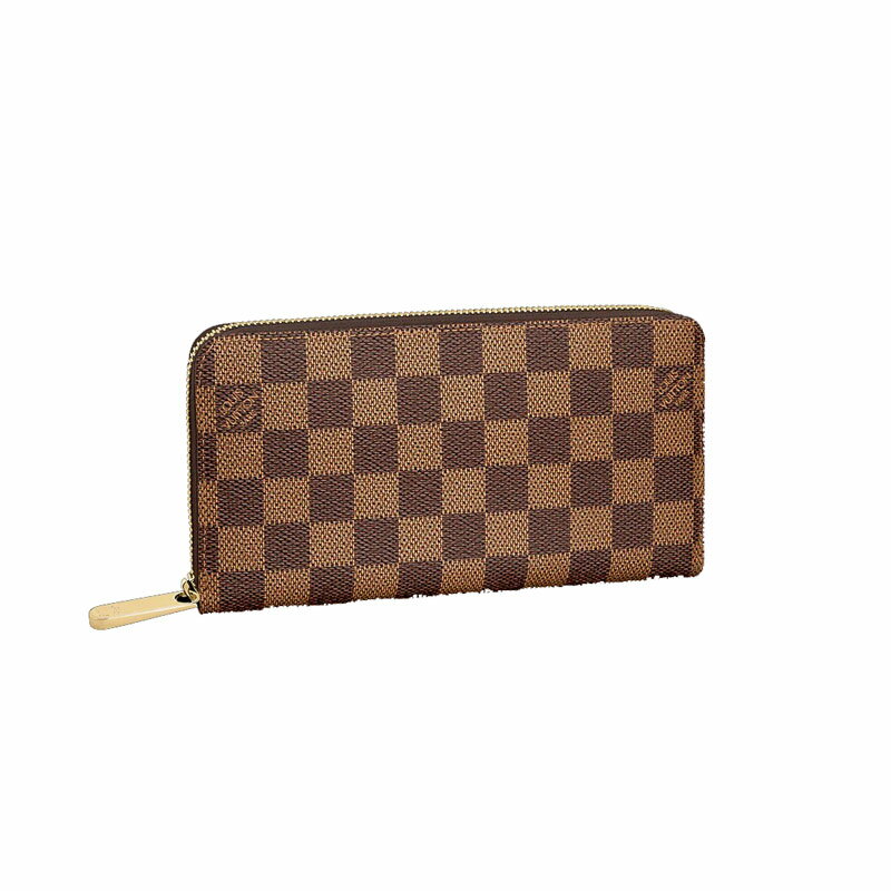 ルイヴィトン 長財布 ジッピーウォレット ダミエ N41661 LOUIS VUITTON ヴィトン 財布 レディース メンズ ギフト ブラウン系