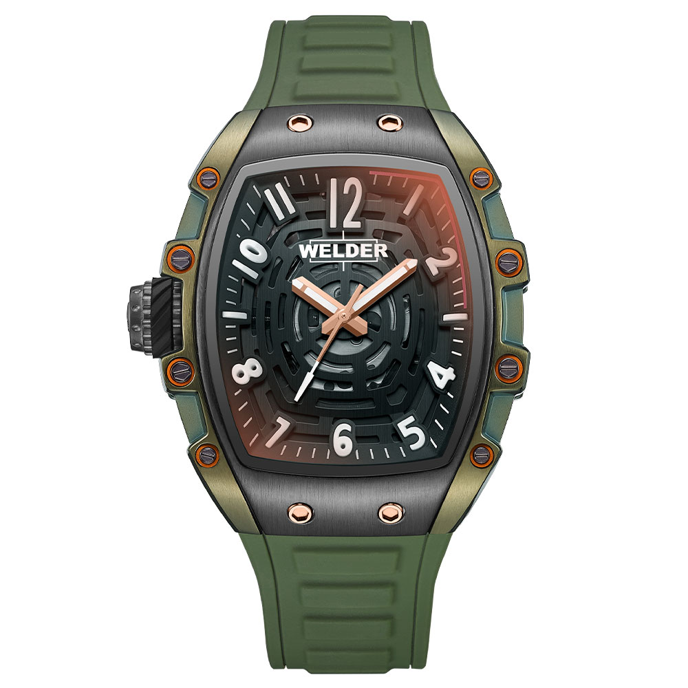 特価品 ウェルダー W75 WRH3000-R 腕時計 メンズ WELDER WRM3000シリーズ トノー