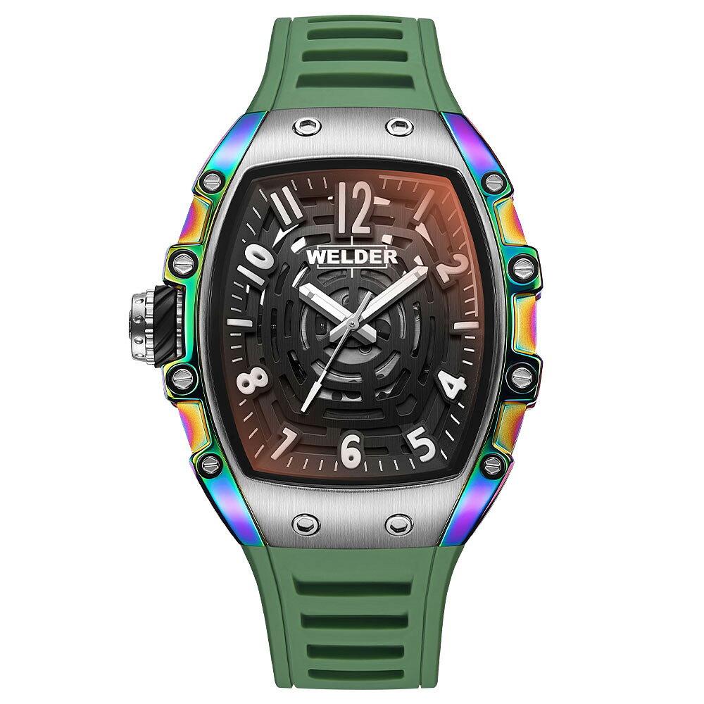 特価品 ウェルダー W75 WRH3005-R 腕時計 メンズ WELDER WRM3000シリーズ トノー