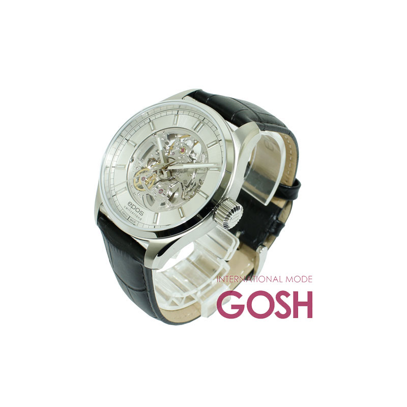 エポス パッション スケルトン 3501SKSL 自動巻き 腕時計 メンズ epos Passion skeleton