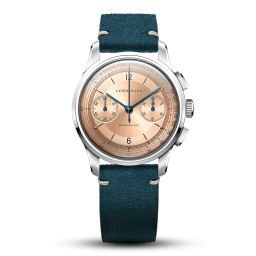 ラボア ヘリテージ クロノグラフ 324.472 手巻き 腕時計 メンズ LEBOIS&Co Heritage Chronograph Black dial ラボア ヘリテージ クロノグラフ 324.472 手巻き 腕時計 メンズ LEBOIS&Co Heritage Chronograph Black dial