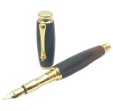 エフスタイル 万年筆 TWM18205 Black 銘木万年筆/黒檀(こくたん) fstyle Precious wood/Fountain pen 中字 コン...