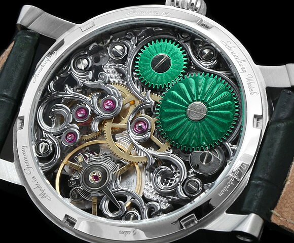 シャウボーグ ツリー オブ ラック TREE OF LUCK 腕時計 メンズ SCHAUMBURG watch スケルトン レザ gosh-10955203 インターナショナルモードGOSH サンプル画像3