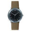 ユンハンス 腕時計 メンズ 特価品 ユンハンス マックスビル 027 3401 00 腕時計 メンズ JUNGHANS Max Bill Automatic 027/3401.00 自動巻 レザーストラップ ブラウン系 027340100