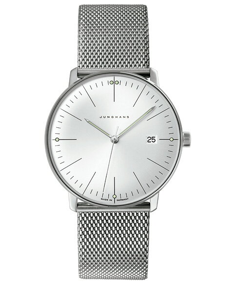 ユンハンス マックス ビル 041 4463 46 クオーツ サファイアクリスタル 腕時計 メンズ JUNGHANS Max Bill 041/4463.46 メタルブレス