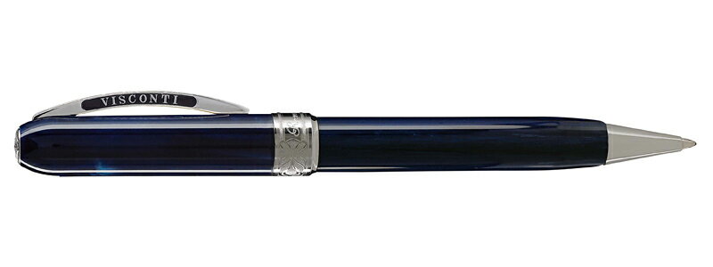 ヴィスコンティ レンブラント ブルー V48489 ボールペン (V484_BL) Rembrandt BLACK REGULAR 時計取扱 ビスコンティ VISCONTI ブルー系