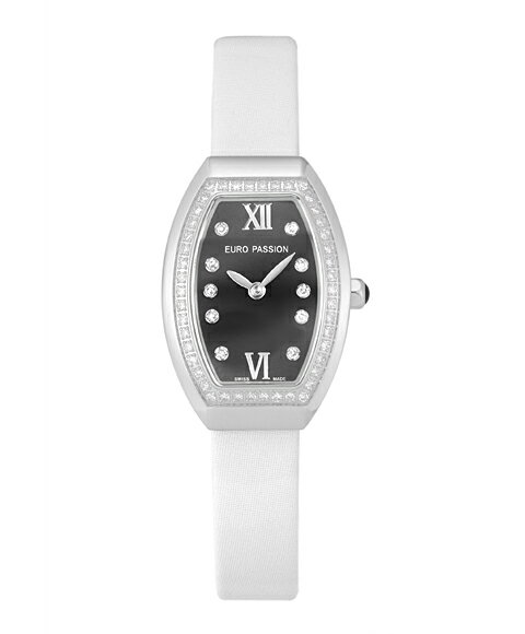 N - アウトレット ユーロパッションウォッチ トノー・ワンローダイヤ 924BR-SWH 腕時計 レディース EURO PASSION WATCH Tonneau One low Dia ホワイト系