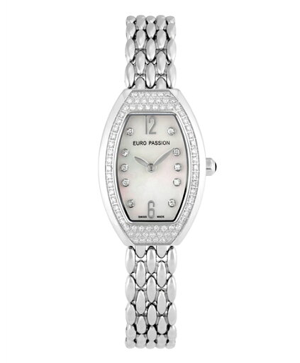 アウトレット ユーロパッションウォッチ トノー・ハーフパヴェ 923WA-M 腕時計 レディース EURO PASSION WATCH Tonneau Half Pave メタルブレス アウトレット ユーロパッションウォッチ トノー・ハーフパヴェ 923WA-M 腕時計 レディース EURO PASSION WATCH Tonneau Half Pave メタルブレス