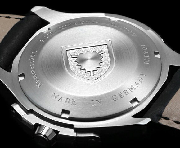 シャウボーグ アーバニック ムーン URBANIC-MOONBK 腕時計 メンズ SCHAUMBURG URBANIC MOON 自動巻 レザーストラップ ブラック系