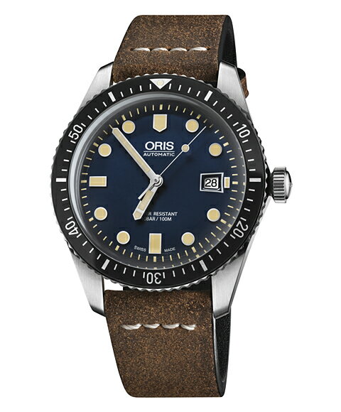 オリス アウトレット オリス ダイバーズ65 73377204055F 腕時計 メンズ 自動巻 Oris Divers Sixty-Five 733 7720 4055F ブルー系