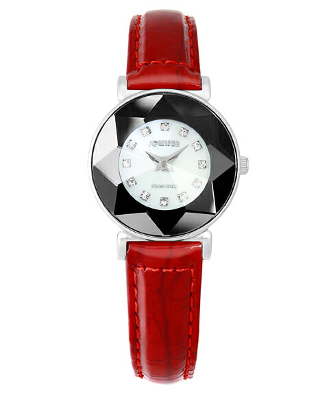 CITIZEN - ジョウィサ 5.594.S 腕時計 レディース JOWISSA レザーストラップ レッド系
