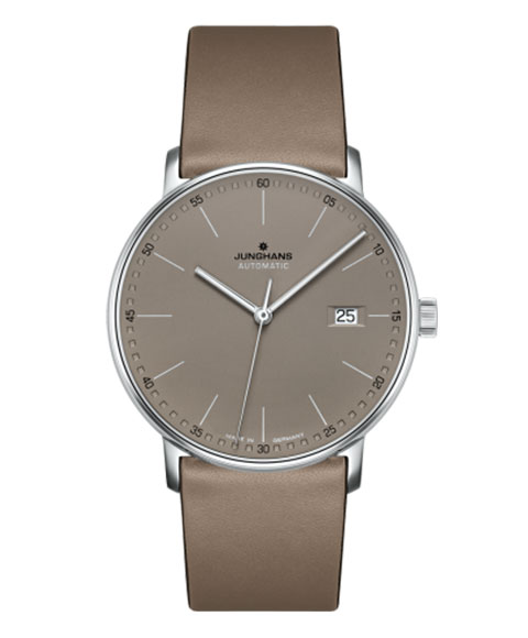 【マラソン期間ポイント2倍】 【タイムセール】 ユンハンス フォーム A 027 4832 00 腕時計 メンズ 自動巻 027/4832.00 JUNGHANS FORM A レザーストラップ
