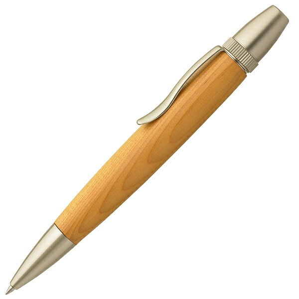 乐天商城 - ボールペン 木製 Wood Pen (銘木ボールペン）一位/いちい 縁起杢 SP15200 ボールペン パーカータイプ fstyle エフスタイル 時計取り扱い おしゃれ プレゼント ギフト 男性 女性 進学祝い 就職祝い 新生活 お祝い 記念日
