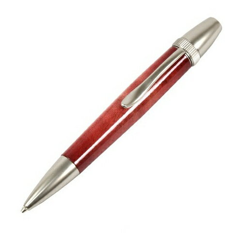 Other - ボールペン 木製 Air Brush Wood Pen (ギター塗装）REDカーリーメイプル／かえで TGT1611 ボールペン パーカータイプ fstyle エフスタイル 時計取り扱い レッド系 プレゼント ギフト 男性 女性 進学祝い 就職祝い 新生活 お祝い 記念日 おしゃれ
