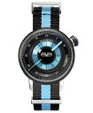 アウトレット ボンバーグ BB-01 CT38H3PBA.06-2.9 腕時計 レディース クォーツ BOMBERG ブルー & ブラック レザーストラップ ブルー系