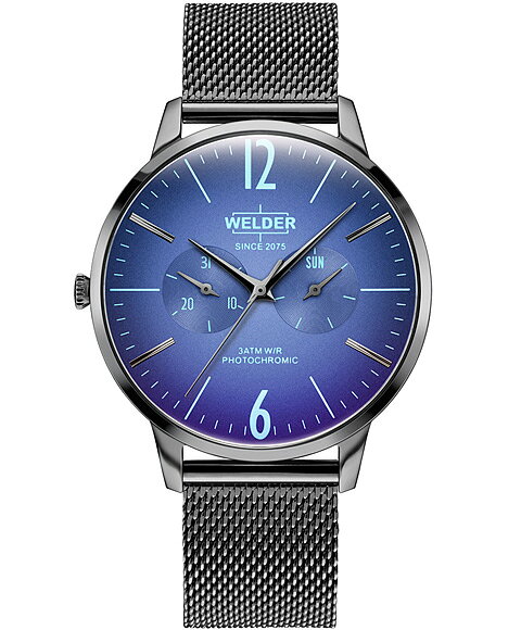 Rakuten - 特価品 ウェルダー ムーディ 特価品 ウェルダースリム WWRS417 腕時計 メンズ WELDER MOODY SLIM DAY DATE 42MM ブラック系