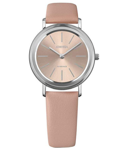 ジョウィサ アルト 4.388.M 腕時計 レディース JOWISSA Alto レザーストラップ ベージュ系