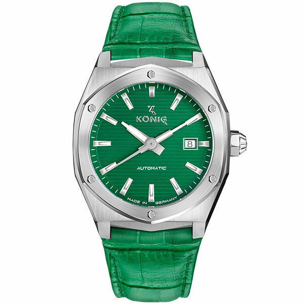アウトレット ケーニグ キャリバー K74C002 腕時計 メンズ KONIG K74 CALIBRE 自動巻 ケーニッヒ レザ..
