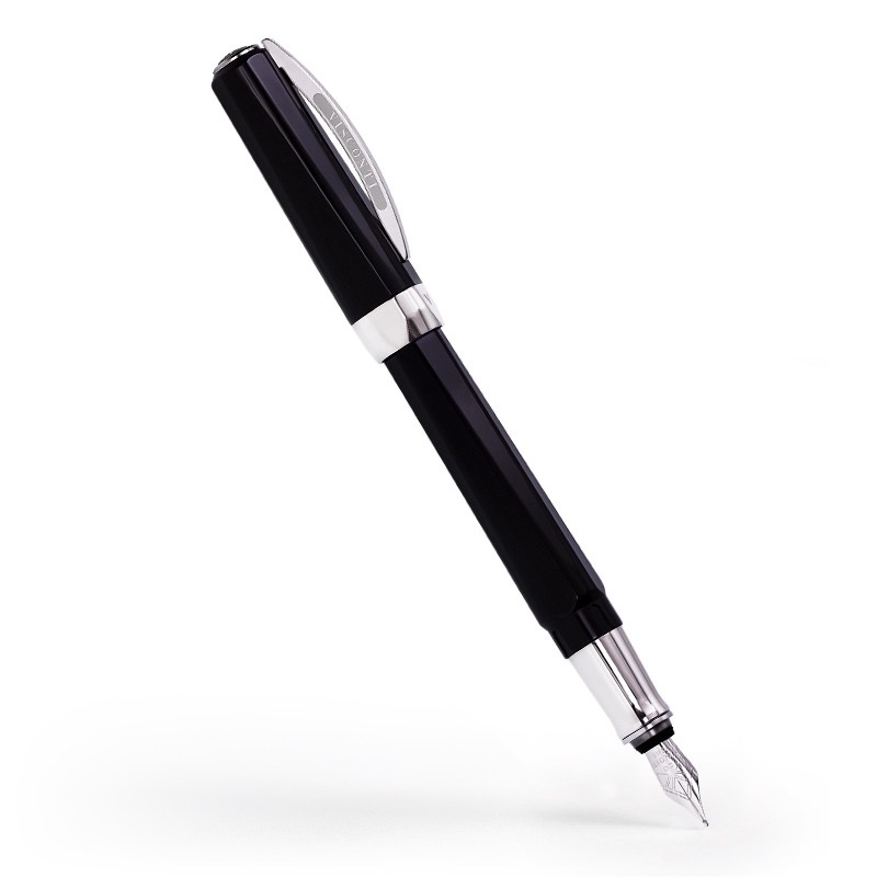 ビスコンティ ヴィスコンティ ヴァーティゴ ブラック KP13-14-FPF (FP/細字) 万年筆 VISCONTI Opera Vertigo Total Black