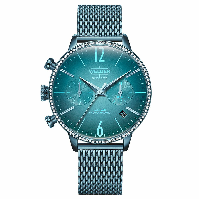 特価品 ウェルダー ムーディ WWRC665 腕時計 レディース WELDER MOODY SWAROVSKI 38mm スワロフスキー