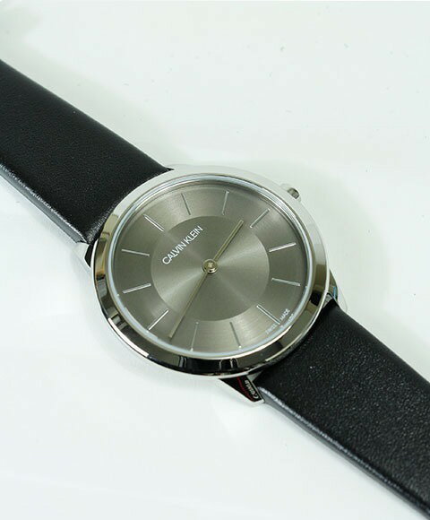 カルバンクライン 腕時計（メンズ） 即納可能! カルバンクライン ミニマル K3M221C4 腕時計 メンズ ck Calvin Klein MINIMAL レザーストラップ