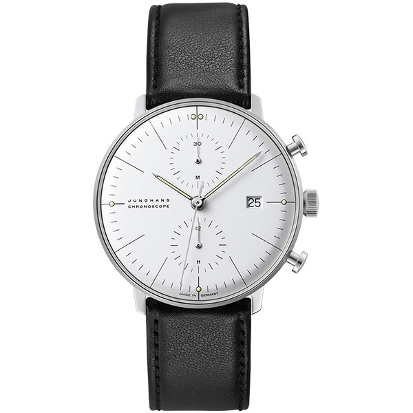 特価品 ユンハンス マックスビル 027 4600 00 腕時計 メンズ JUNGHANS Max Bill 027/4600.00 自動巻 レザーストラップ 027460000