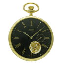 \t([:₢킹) G|X |PbgEHb` 2090GPBK-N v Y 芪 epos Classic Open Heart Pocket Watch