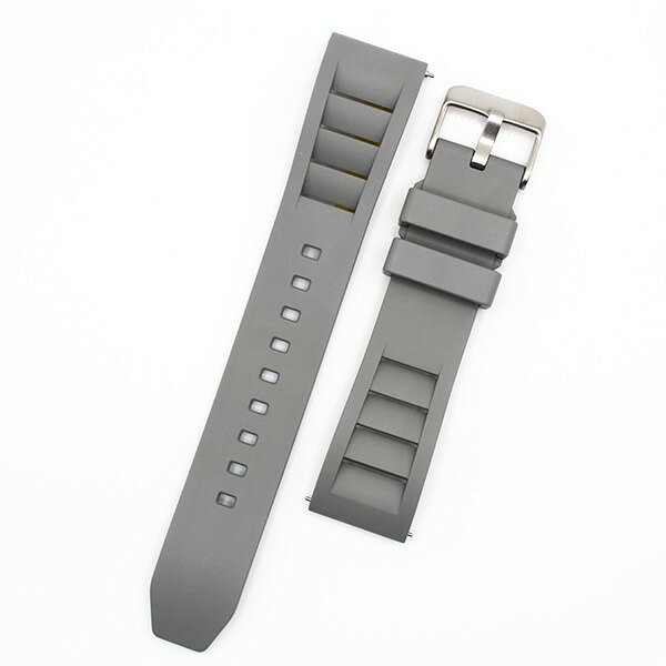 ロシェ 842.SHARK（シャーク） 腕時計ベルト 20mm〜22mm メンズ ラバーベルト 交換用