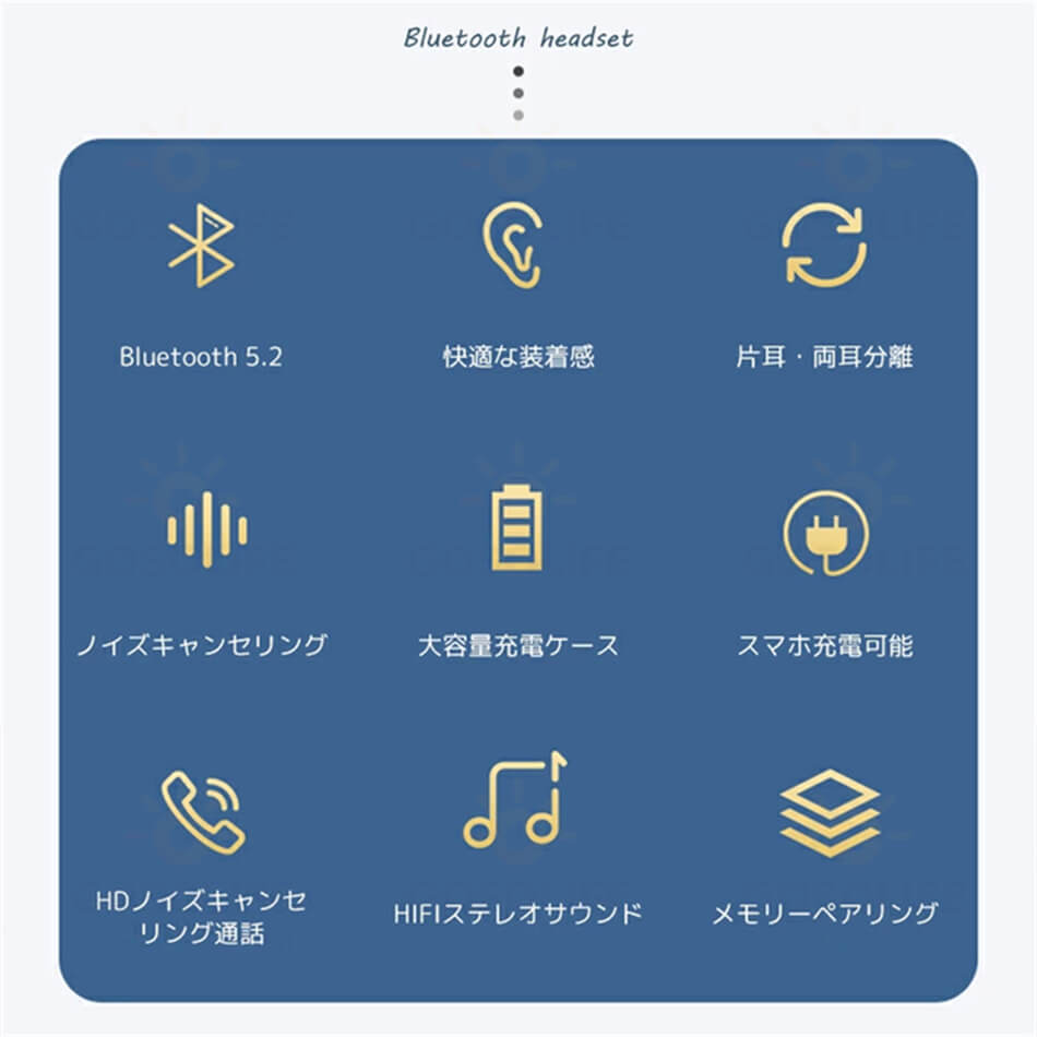ワイヤレス イヤホン Bluetooth 耳を解放 快適な装着感 バッテリー長持ち 残量表示...