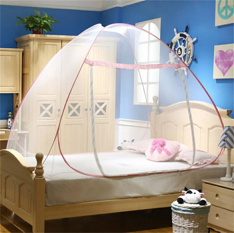 ワンタッチ蚊帳 ムカデ対策 底付き セミダブル ダブル 大きい 一人用 家庭用 虫除け ベッド用 蚊帳テン..