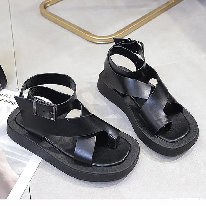 【全品20%クーポン★1/1限定】サンダル レディース 厚底 プラットフォームサンダル 歩きやすい 韓国 履きやすい おしゃれ カジュアル シューズ ^bo-677^ sale セール