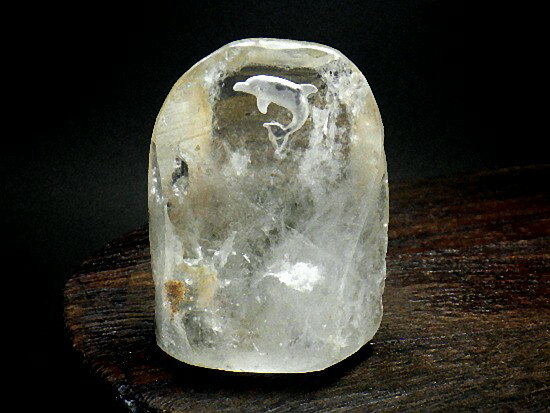 天然水晶 ドルフィン イルカ クリスタルクォーツ ドルフィンクォーツ 置石 置物 石英 ポイント 全国送料無料 No.32