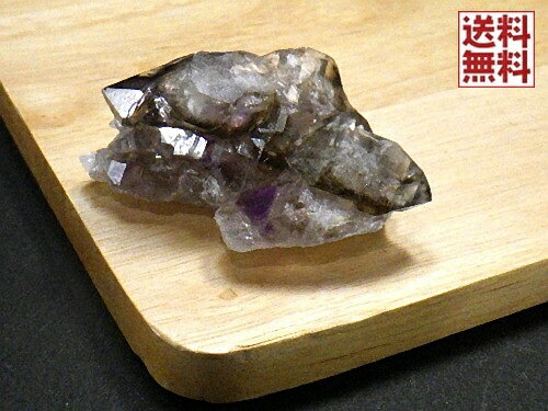 樂天商城 - スモーキーアメジストクォーツ エレスチャル 骸骨水晶 ジャカレークォーツ ブラジル産 送料無料 No.03