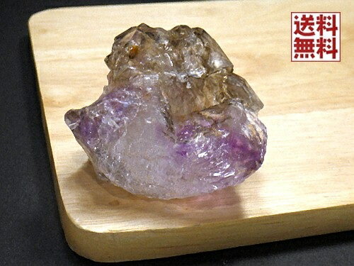 Rakuten - スモーキーアメジストクォーツ エレスチャル 骸骨水晶 ジャカレークォーツ ブラジル産 送料無料 No.02