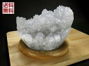 ホワイトアメジストクラスター 548g 台座付き Amethyst 置き物 ウルグアイ アルティガス産 限定品 送料無料 N0.91