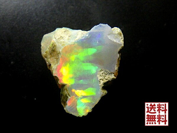 天然オパール 5ct カラット 簡易鑑別付き プレシャス オパール 遊色オパール OPAL エチオピア産 全国送料無料 No.07
