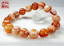 サードニクス 紅縞瑪瑙 ブレスレット 12mm メノウ アゲート 御守り パワーストーン sardonyx bracelet 全国送料無料