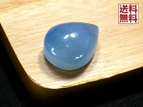 Rakuten - 大粒 アクアマリン 38ct 簡易鑑別付き Aquamarine サンタマリアカラー 緑柱石 カボション ルース 宝石 裸石 モザンビーク産送料無料 No.02