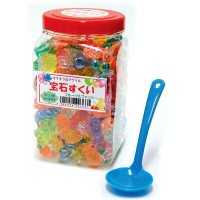 宝石すくいフルーツ＆ファンシー【お祭り　縁日　アクリルアイス　景品　玩具　おもちゃ　オモチャ】のサムネイル