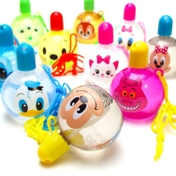 ディズニーまんまるシャボン玉ペンダントTP 24個セット【景品 子供 子ども会 縁日 お祭り 夏祭り 幼稚園 保育園 保護者会 しゃぼん玉】