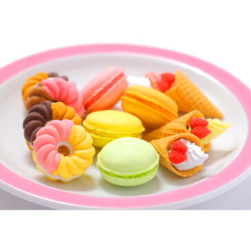 おもしろ消しゴム スイーツ60個入り{イワコー おもしろ消しゴム 景品 玩具 縁日 お祭り ランチ景品 お子様ランチ 販促 子供会 イベント 自治会 業務用 幼稚園 保育園 おもちゃ 文具}