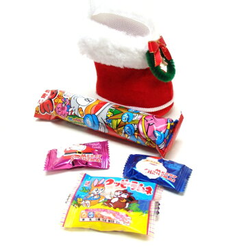 カラフルミニブーツ8.5センチ★クリスマス　ブーツ　お菓子　詰め合わせ　駄菓子　クリスマスブーツ　子供　子供会