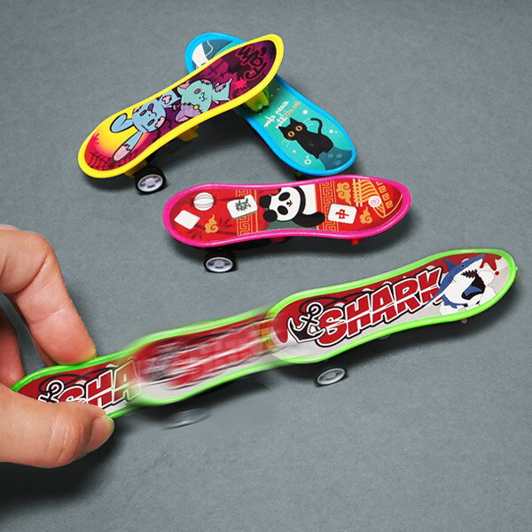 プルバックミニスケボー 36個セット【指スケ 指スケートボード 景品 子供 子供会 車 プルバック ミニカ..