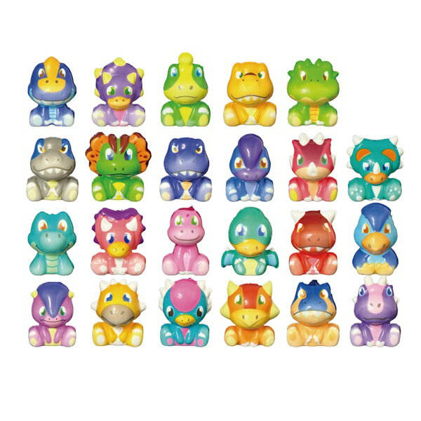 かわいいスクイーズ恐竜アソート 12個セット【景品 縁日 お祭り 夏祭り 景品玩具 ...