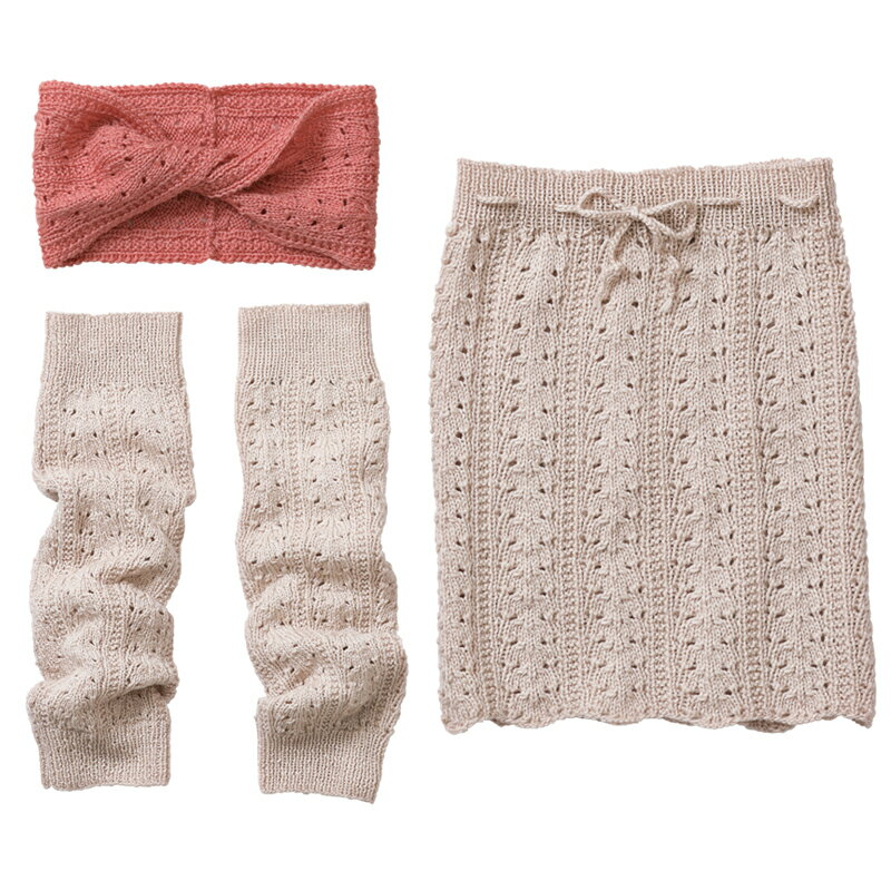 【 無料編み図公開 / 作品 】219AW-17 ヘアバンド、レッグウォーマー、ハラマキ【347】 Elmer （エルマー）（完売終了）2019/10/03のサムネイル