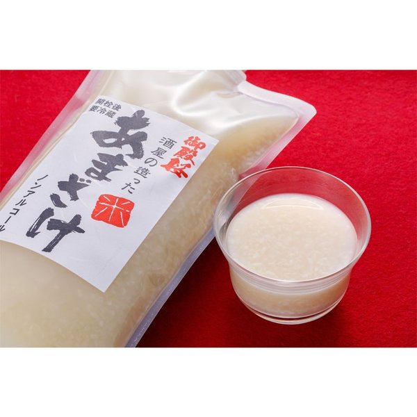 御殿桜酒屋が造った無添加甘酒飲み比べセット1000gtimes;6個