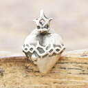 amp japan(アンプジャパン)ハート ピアス イヤリング シルバー925メンズ レディースイバラ シンプル 小ぶり おしゃれシルバーアクセサリー 銀 銀細工ハンドメイド ジュエリー11AH-815【1個売り】【ギフト包装】【送料無料】